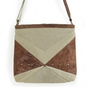 Up cycled Mona B Prism Crossbody. NWT